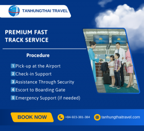 Premium Fast Track Service - Immigration Assistance & Escort to Boarding Gate