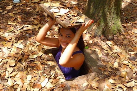 Look Up, Way Up, At The Tran Quoc Pagoda