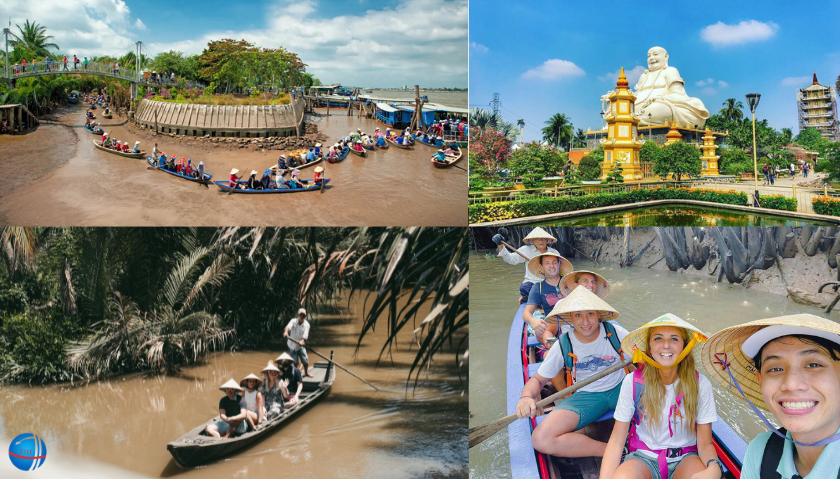  Mekong Delta 1-Day Tour in Vietnam: Explore Floating Markets, Traditional Villages, and Scenic Waterways