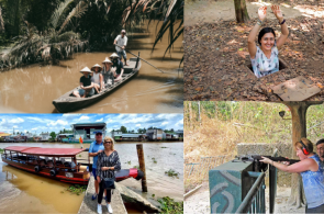 1-Day Tour: Explore Cu Chi Tunnels & Mekong River – A Journey Through History & River Life