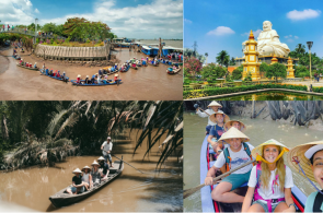 Mekong Delta 1-Day Tour in Vietnam: Explore Floating Markets, Traditional Villages, and Scenic Waterways