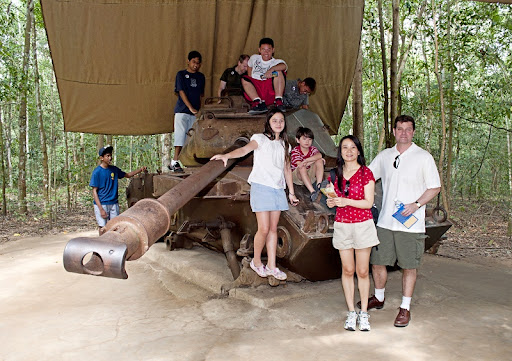 The Cu Chi Tunnels offer an emotional and immersive journey