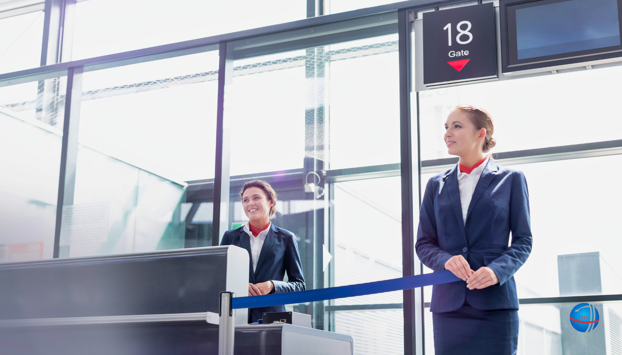  Noi Bai Airport Fast Track staff assisting international travelers.